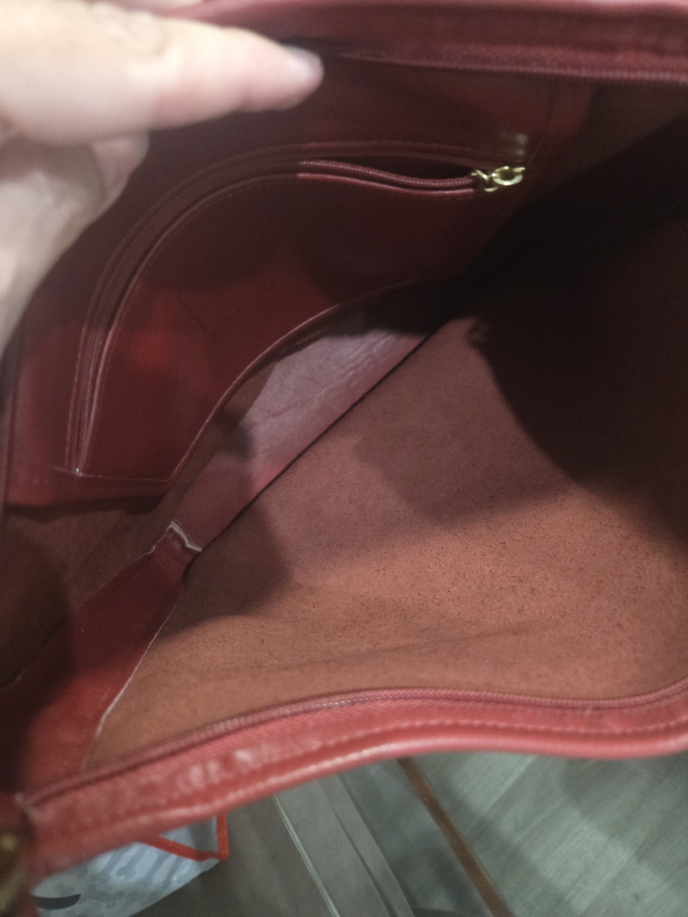 Vintage Coach Whitney Style #4115 Red - Picture 9 of 9